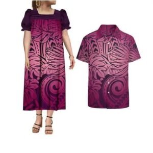 Glamrous Orchid Mamu Set