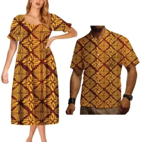 Glamrous Sunset Mamu Set